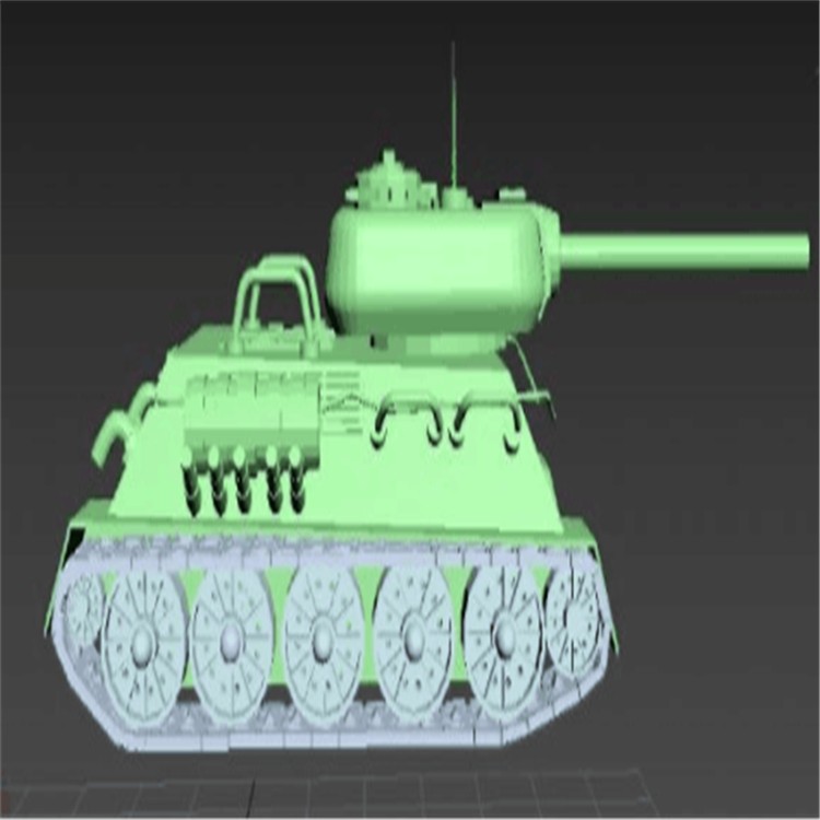 忠县充气军用坦克模型